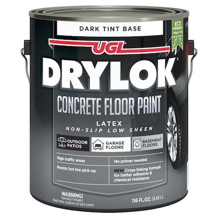 Drylok Drylok Flat Dark Tint Latex-Based Concrete Floor Paint 1 gal 43813